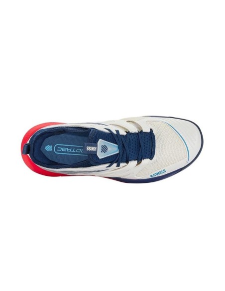 Kswiss Speed Trac Blanco Azul Rojo | Ofertas de pádel